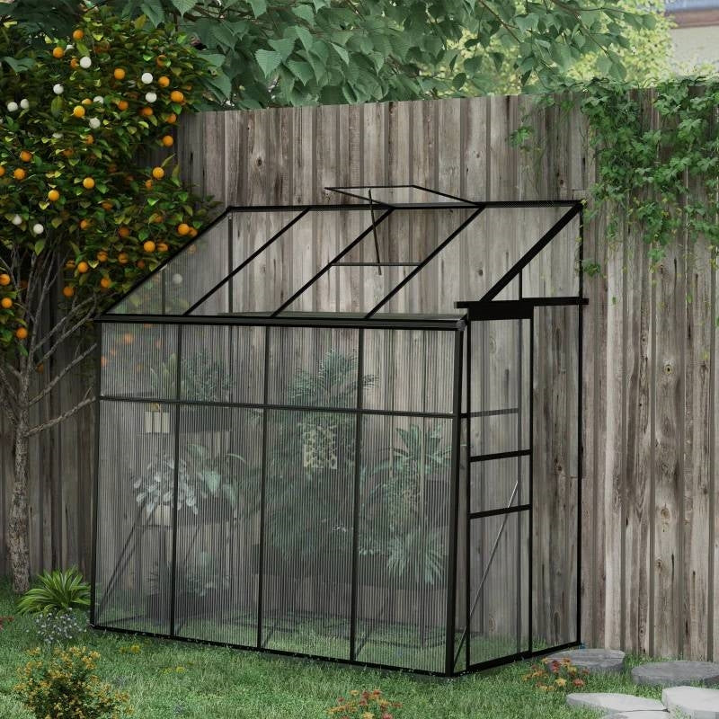 8.3'x4.1' Outdoor Lean-to Greenhouse