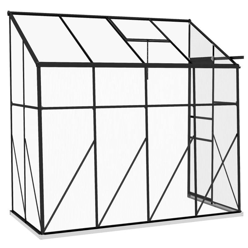 8.3'x4.1' Outdoor Lean-to Greenhouse