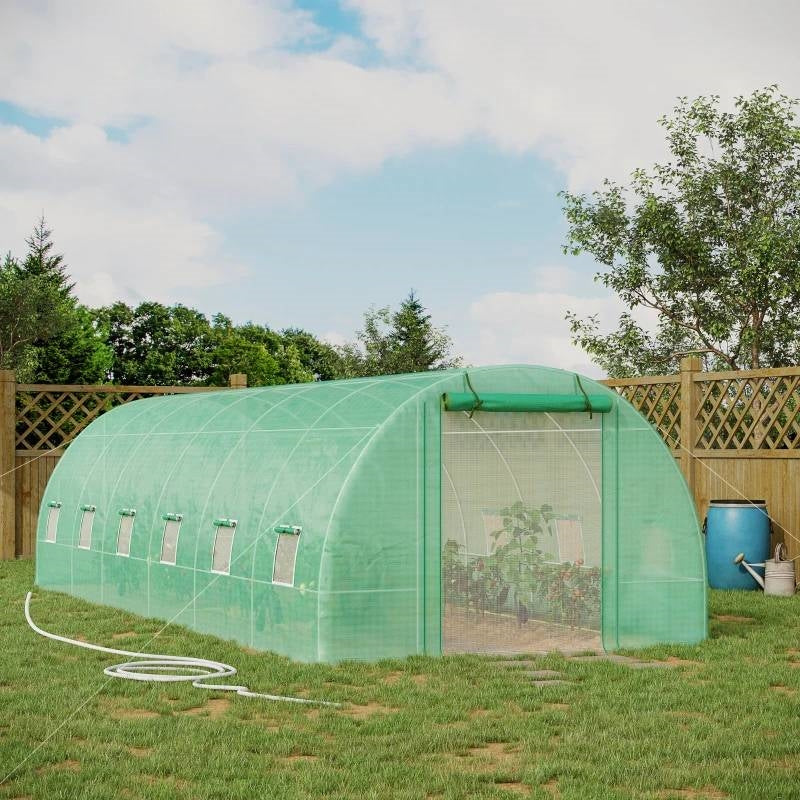 26.2'x9.7' Walk-In Outdoor Greenhouse