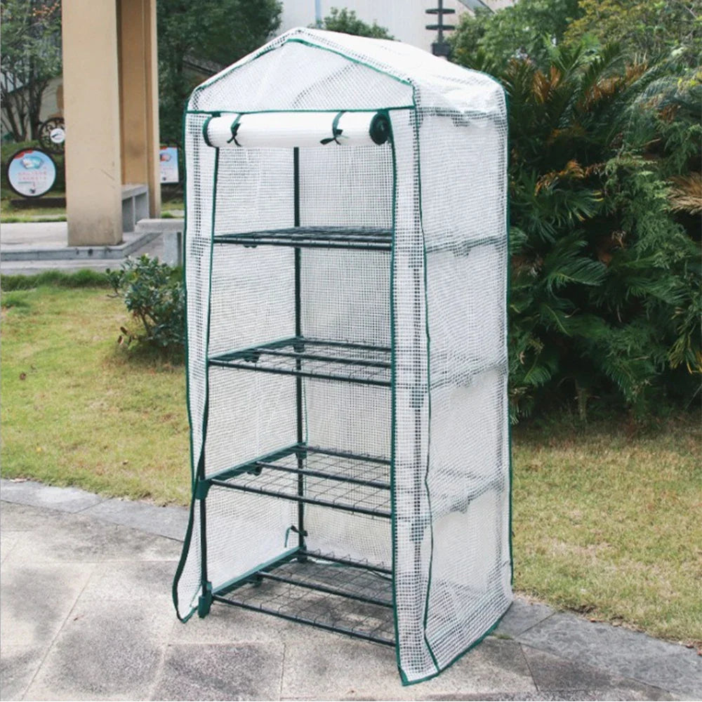 Mini Portable Greenhouse with Frame