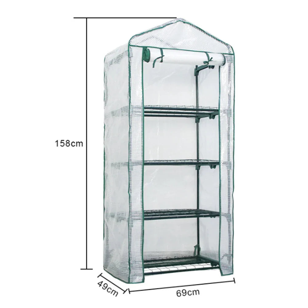 Mini Portable Greenhouse with Frame