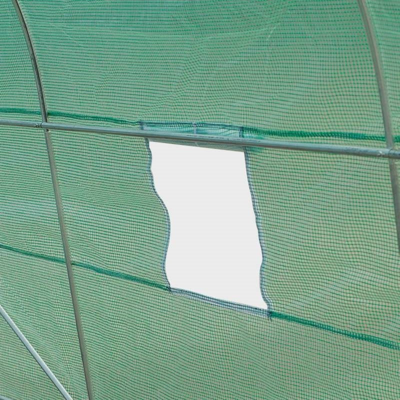 14.5'x6.3' Outdoor Greenhouse with Steel Frame